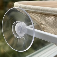 Lit hamac pour chat avec ventouse, pour rebord de fenêtre et balcon, idéal pour le bain de soleil estival, petit lit pour chat