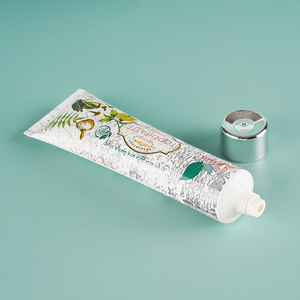 Tubos de pasta de dientes de plástico vacíos al por mayor, 100ml, 60ml con tapa de pie, crema vacía, tubo suave, tubo de pasta de dientes laminado, embalaje - Product Image 6