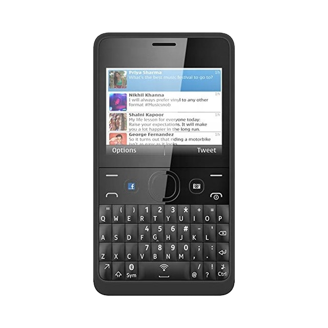 Qwerty Keypad Asha 210 Unlocked Dual SIM Card 3G Bar Classic Mobile Phone Cheap