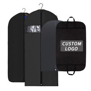 Personalized Logo Custom <strong>Garment</strong> <strong>Bags</strong> Coats Package Heavy Duty Non Woven <strong>Garment</strong> <strong>Bag</strong> Dress Dust Suit Cover <strong>Bag</strong> for Clothes - Product Image 1