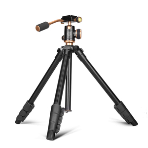 Qzsd Q160 alüminyum alaşım <span class=keywords><strong>Tripod</strong></span> kamera <span class=keywords><strong>Dslr</strong></span> kamera tripodu taşınabilir fotoğraf canlı mobil beşik kafa <span class=keywords><strong>Tripod</strong></span> - Product Image 3