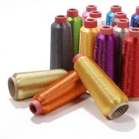 Hilo Metálico para Bordar, Crochet, Tejer y Punto de Cruz, Rollo de 3200m, Colores Variados