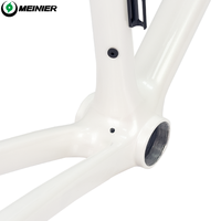Cadre de vélo de route en carbone, compatible avec des pneus jusqu'à 700*32C, frein à disque, avec support UDH, boîtier de pédalier T47, cadre de vélo de route en carbone