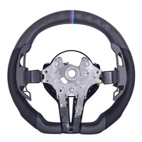 Volant LED en fibre de carbone mat pour Bmw F30 F32 F33 F34 F35 F36 F22 F21 F10