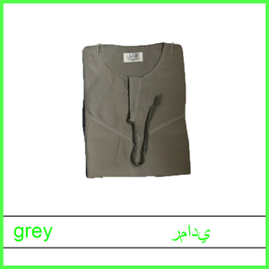 Ventes chaudes Thobe musulman de style omanais pour hommes Bonne qualité Manches longues - Product Image 6