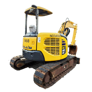 เครื่องขุดดิน PC40MR 4Ton ไฮดรอลิกแบบมินิผลิตในญี่ปุ่นมอเตอร์เครื่องยนต์ดีเซล | ใช้รางยางสำหรับฟาร์ม - Product Image 1