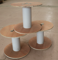 Bobine de câble en bois contreplaqué robuste BR |   Bobine industrielle vide modèle 20260414 3,5 kg pour câbles et transport logistique