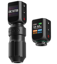 Máquina Rotativa Inalámbrica Recargable para Tatuajes con Carrera Ajustable, para Maquillaje Permanente y Arte Corporal - Product Image 2
