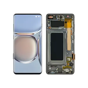 Usine d'origine samsung galaxy s10 + lcd écran tactile pour samsung s10 + écran LCD pièces de réparation numériseur