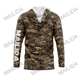 Dài Tay Áo Ngụy Trang Mặt Trời Bảo Vệ UV Vịt Câu Cá Áo Sơ Mi Hiệu Suất Săn Bắn Áo Chống Nước Săn Bắn Phù Hợp Với - Product Image 6