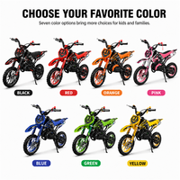 Mini-moto tout-terrain pour enfants Yaztor, moto à essence à démarrage manuel, pour loisirs familiaux, plusieurs options de couleurs, en stock aux États-Unis