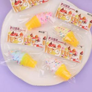 Juguetes Antiestrés de Helado para Apretar, Decoración Divertida para Restaurantes, para Niñas y Niños, Material PU - Product Image 4