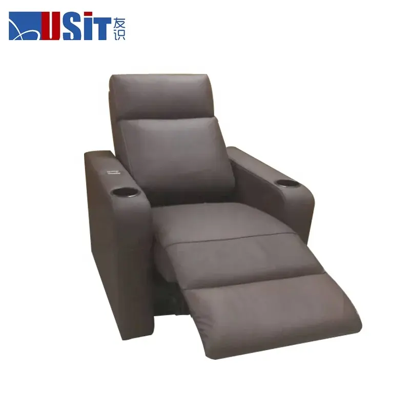 फर्नीचर लक्जरी इलेक्ट्रिक होम निजी सिनेमा कुर्सियाँ उच्च गुणवत्ता और आरामदायक इलेक्ट्रिक एकल व्यक्ति लाउंज कुर्सियाँ