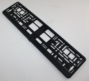 Accesorios para coche <span class=keywords><strong>de</strong></span> estilo caliente, marco <span class=keywords><strong>de</strong></span> Material ABS para matrícula <span class=keywords><strong>de</strong></span> coche, marco <span class=keywords><strong>de</strong></span> Instalación fácil DIY <span class=keywords><strong>de</strong></span> China para matrícula - Product Image 1