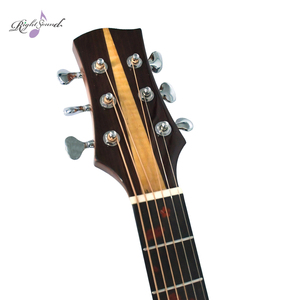 ผู้จัดจำหน่ายกีตาร์ระดับไฮเอนด์ กีตาร์โปร่ง 41 นิ้ว รุ่น ZYHX-OM45 - Product Image 2