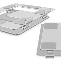 Accessoires pour ordinateur portable Support pour ordinateur portable Support pour ordinateur portable en aluminium de haute qualité en métal pour tablette Pliable en aluminium pour Pc 2024 Nouveau