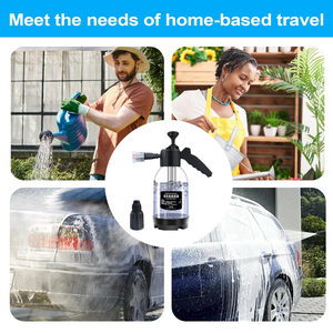 Botella Pulverizadora de Plástico de Gran Capacidad y Alta Calidad, 2L, para Lavado de Autos, Bomba Manual, Pulverizador de Espuma a Presión de Aire - Product Image 5