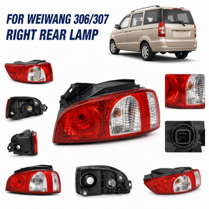 3776020-DA01 Nouveau feu arrière droit résistant aux chocs, pièces de rechange complètes pour BAIC Weiwang <span class=keywords><strong>306</strong></span> 307, garantie de 6 mois - Product Image 3
