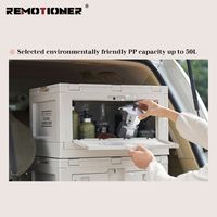 Bacs de rangement pliables pliants extérieurs Accessoires de camping à domicile Boîte de rangement pour voiture