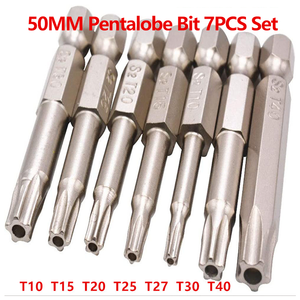 Juego <span class=keywords><strong>de</strong></span> Puntas <span class=keywords><strong>de</strong></span> Atornillador ALLUSE <span class=keywords><strong>de</strong></span> 1/4\", Aleación S2, Vástago Hexagonal, Magnético, Anti-Ejection, Acabado <span class=keywords><strong>de</strong></span> Acero Lijado, para Atornillador <span class=keywords><strong>de</strong></span> Impacto, Neumático, Bricolaje - Product Image 3