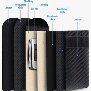 Étui de protection pour clés de voiture de haute qualité, sac anti-radiation pour téléphone portable - Product Image 2