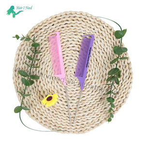 Logo personalizzato in plastica da barbiere <span class=keywords><strong>pettine</strong></span> taglio <span class=keywords><strong>capelli</strong></span> <span class=keywords><strong>pettine</strong></span> professionale intrecciatura in fibra di carbonio spilla coda <span class=keywords><strong>pettine</strong></span> - Product Image 5