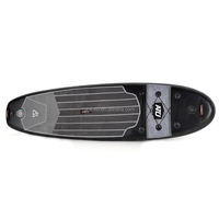 Planche à pagaie gonflable portable SEAPLUS (EVA&PVC) avec système à 3 ailerons, 8,2 kg, légère, unisexe, pour enfants, lacs calmes et ventés