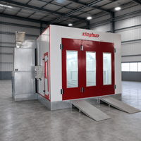 Cabina de Pintura Diésel Premium de 43kw, Económica y de Alta Calidad, 80 ° Cabina de Pintura para Autos C Baking con Iluminación de 800 lux y Certificación CE