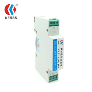 เครื่องป้องกันไฟกระชาก Kerbs Klf-12V2M 10kA แบบโมดูลพลาสติก สำหรับป้องกันสัญญาณอนาล็อก ผลิตที่เซินเจิ้น - Product Image 1