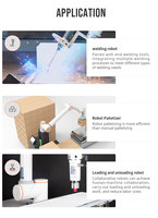 Robot Colaborativo de Enseñanza con Tecnología Drag-and-Drop, Brazo Robótico Inteligente de 6 Ejes, Robot de Automatización Colaborativa sin Programación