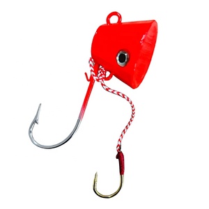 Yusya vendita calda 40g 60g 80g 100g veloce affondamento doppio ami da pesca Tenya Jig testa di tonno d'altura spigola pesce persico - Product Image 4