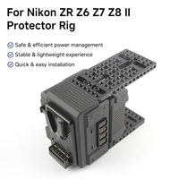 Module d'extension de cage d'alimentation pour caméra V-Mount, distributeur d'alimentation D-Tap Type-C pour Nikon Z6 Z7 Z8 ZR Z7II Z8II