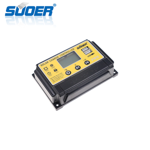 Suoer ST-S1230 12V/24V 30A 지능형 태양열 충전 조절기 수동 LCD PWM 배터리 태양열 컨트롤러 MPPT 태양열 충전기 - Product Image 1