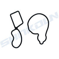 Joint de pompe à eau pour BMW N20 2.0L OE 11517644809 avec joints toriques 328i 428i 528i X1 X3 X4 X5 Z4