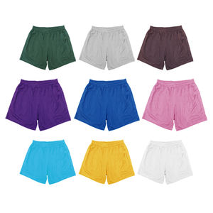 Individuelles Logo Sommer Elastische Taille Herren Mesh-Shorts 5 Zoll Doppellagige Sportbekleidung Kurze Hosen Mesh-Basketballshorts - Product Image 1