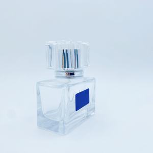 Botella de Perfume de Vidrio Transparente de 30 ml con Tapa de Plástico Transparente, Frascos de Vidrio para Dispensar Fragancias en el Cuidado Personal - Product Image 3