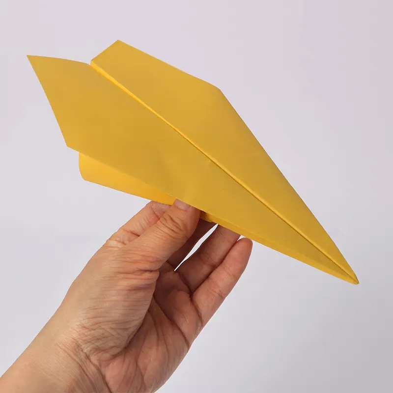 Handgemaakte Kleurrijke Origami Papier Vliegtuig Groothandel