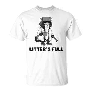 T-shirt avec citation humoristique sur le thème des chats, cadeau de Noël pour les amoureux des chats - Product Image 1