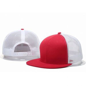 Casquette Snapback d'été en maille respirante pour le sport, ajustable, style Hip Hop, personnalisable avec logo - Product Image 4