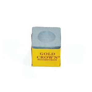 Gessetti Premium per Stecca da Biliardo e <span class=keywords><strong>Snooker</strong></span>, Colore Grigio Corona Dorata, 144 Pezzi/Scatola - Product Image 4
