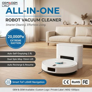 หุ่นยนต์อัจฉริยะ RC600ถังเก็บน้ำอัตโนมัติ, หุ่นยนต์อัจฉริยะหุ่นยนต์ดูดฝุ่นถูพื้นในโรงแรมแบบเปียก - Product Image 2