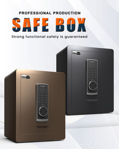 Thép Điện Tử An Ninh Tiền Gửi Tiền Vân Tay Thông Minh An Toàn Văn Phòng Khách Sạn Lớn An Toàn Hộp Cho Tiền - Product Image 6
