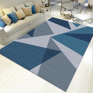 Tapis à poils longs en microfibre, moquette Super doux épais et confortable, personnalisé, lavable, en velours cristal, pour fenêtre de salon et baie vitrée - Product Image 6
