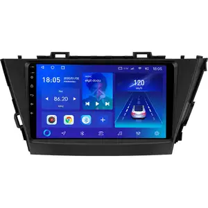 Prius Plus V Alpha LHD RHD 12-17แอนดรอยด์,วิทยุ Fm สเตอริโอติดรถยนต์ระบบนำทาง GPS เครื่องเล่นดีวีดีระบบอิเล็กทรอนิกส์สำหรับรถยนต์