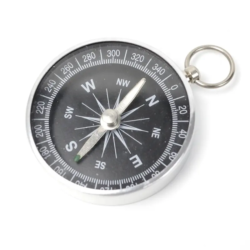 Wholesale Custom Logo Hiking Backpacking Compass Set Compass Gift Metal Waterproof Compass for Outdoor Activities Hiking Travel