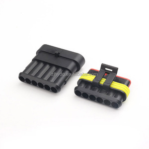 Conector Automotriz CNHY Impermeable Macho-Hembra de 6 Pines Serie 1.5 AMP para Cable a Cable, Modelo 282090-1 y 282108-1 - Product Image 6