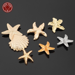 Botones Metálicos con Forma de Estrella Irregular Personalizados de Button Factory, Botones con Logotipo Grabado para Ropa - Product Image 3