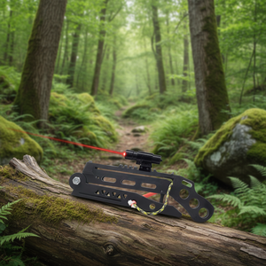 หนังสติ๊กพับได้ Piaoyu รุ่นใหม่ หนังสติ๊กสำหรับล่าสัตว์แบบมืออาชีพ สามารถยิงลูกดอกและลูกเหล็กได้ - Product Image 6