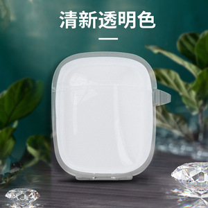 Baseus Earphone <b>Case</b> Transparent <b>Wireless</b> <b>Charging</b> <b>Case</b> For Bluetooth Headphones - Product Image 1