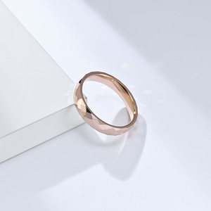 Tungsten Carbide <b>Ring</b> 4mm Geometric Design Unisex Wedding Band Steel Black Rose Gold - Product Image 2